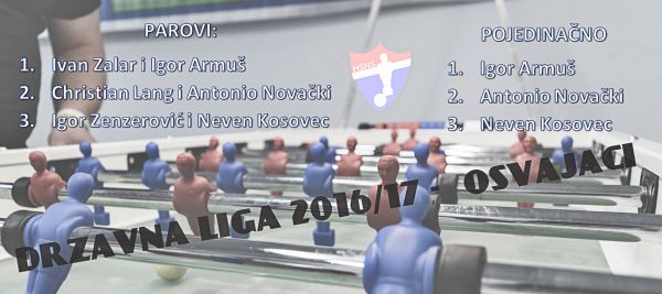 Osvajači Državne Lige 16/17